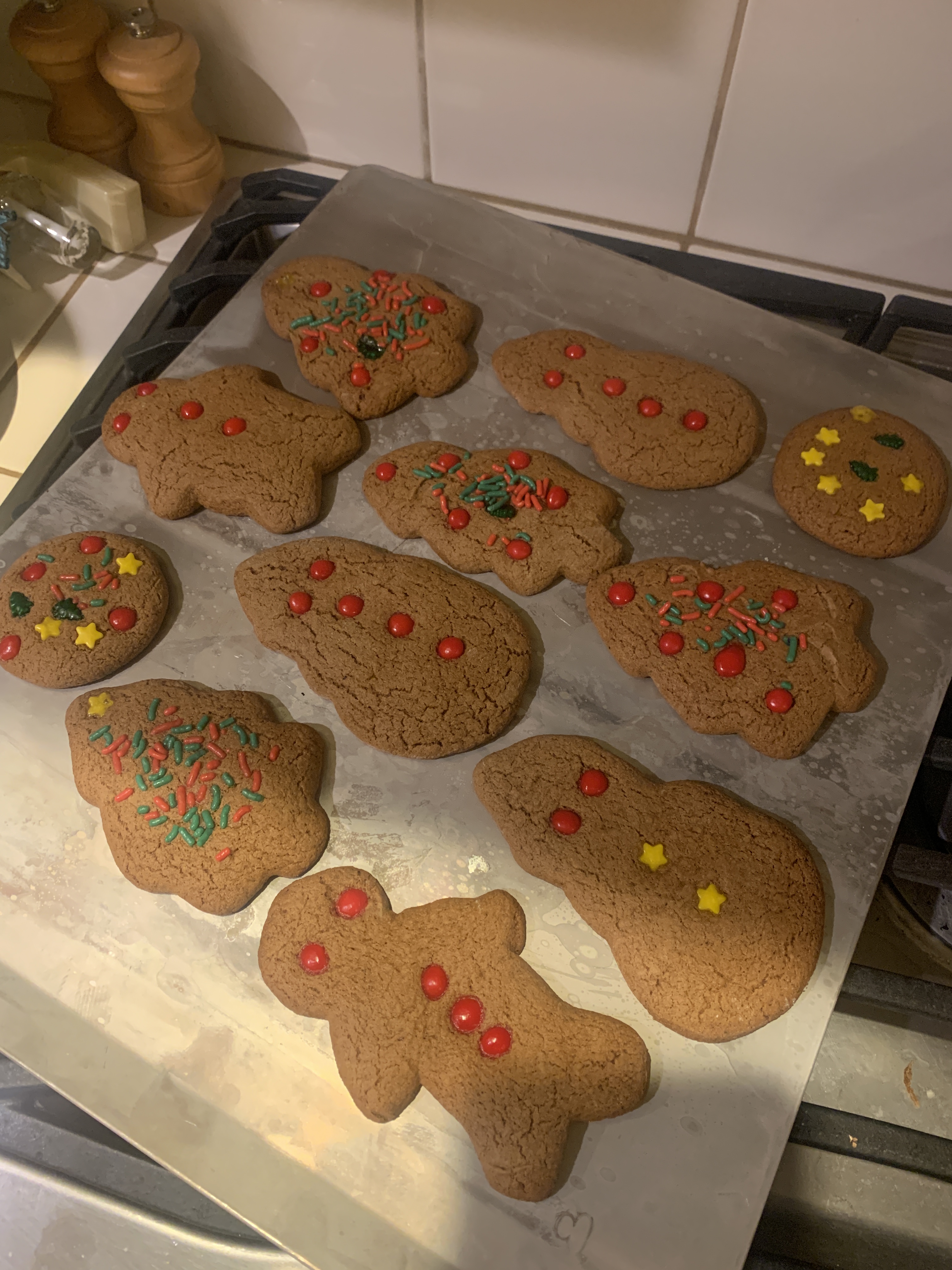 gluten dairy free gingerbread cookies